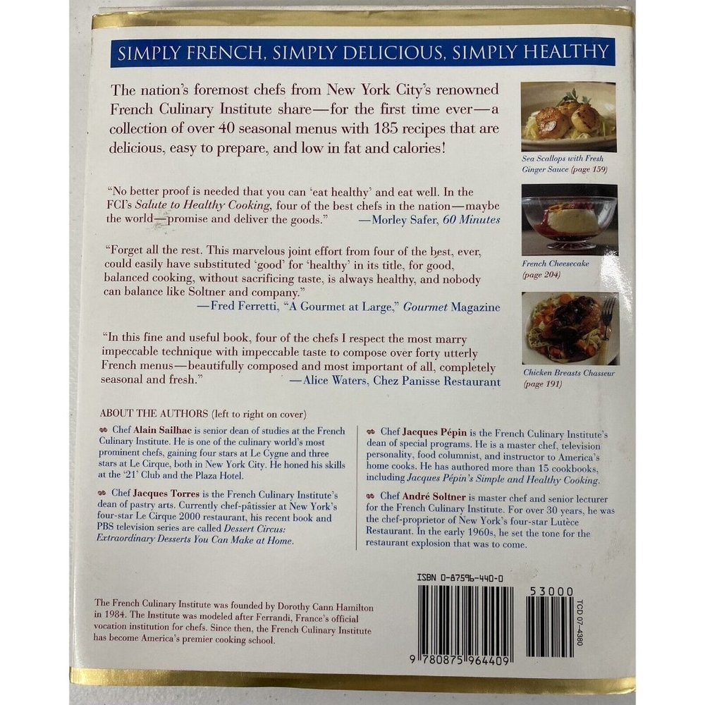 French cooking light and healthy 2 book bundle - Picture 5 of 5